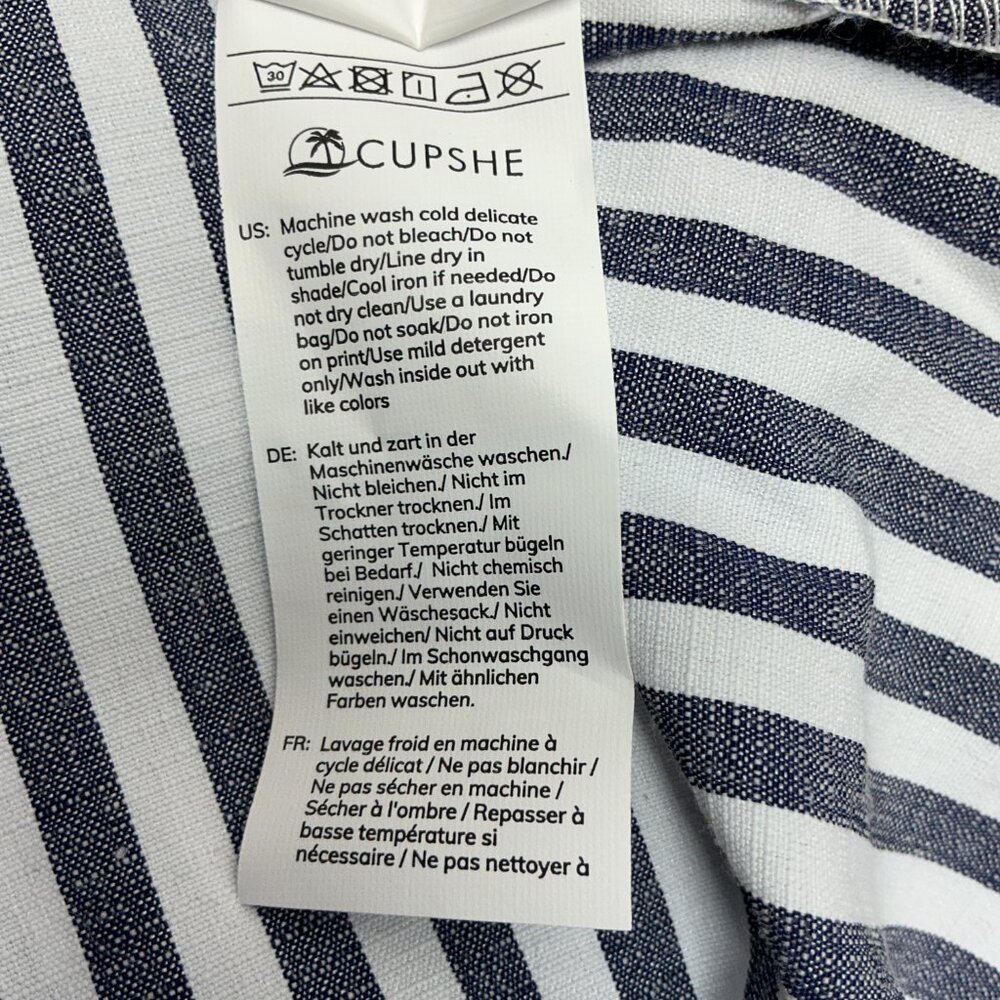 XL Coverup Blue&White NWT - Picture 7 of 8